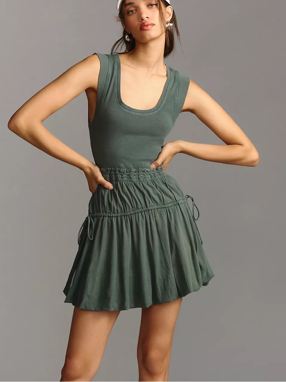 Daily Practice by Anthropologie Mini Bubble Dress, Size XS